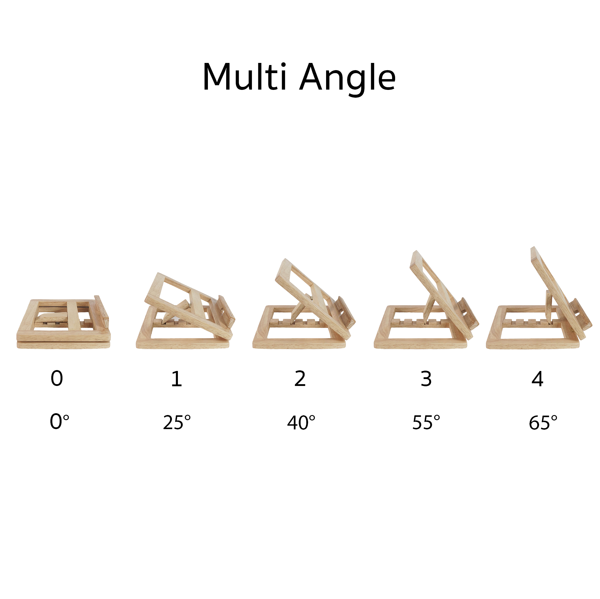 MINIWOOD ขาตั้งแท็บเล็ต ขาตั้งไอแพด ที่วางไอแพด Tablet Stand ผลิตจากไม้