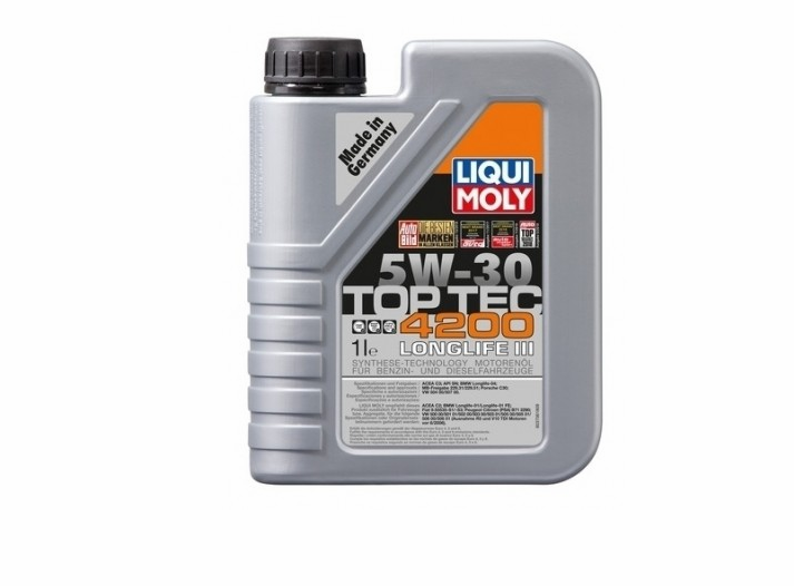 LIQUI MOLY TOP TEC 4200 5W-30 น้ำมันเครื่องยนต์ 5 ลิตร