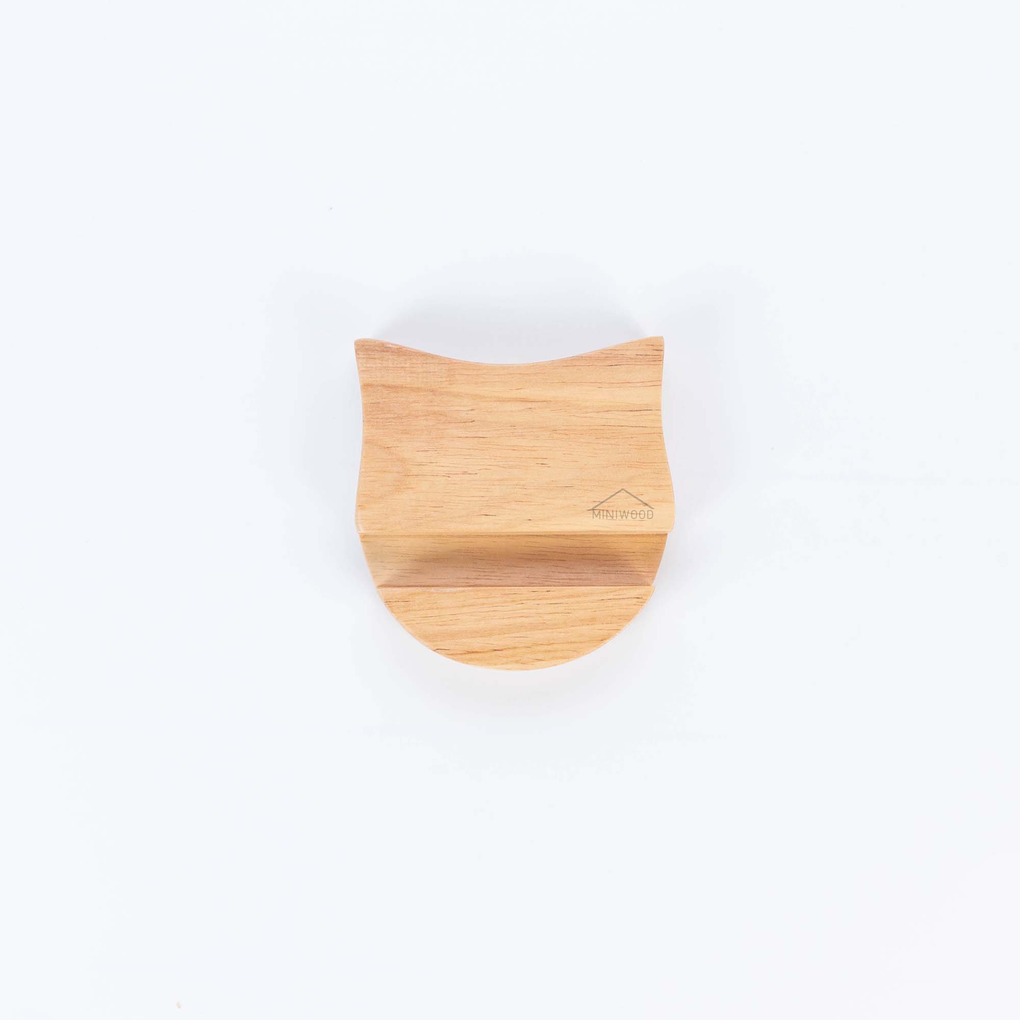 MINIWOOD ที่ตั้งโทรศัพท์ ที่วางโทรศัพท์ ขาตั้งโทรศัพท์ รูปแมว Cat Phone stand