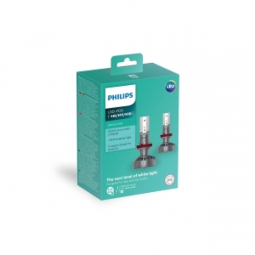 หลอดไฟรถยนต์ Philips LED H11/H8/H16 Plug and play 6000K