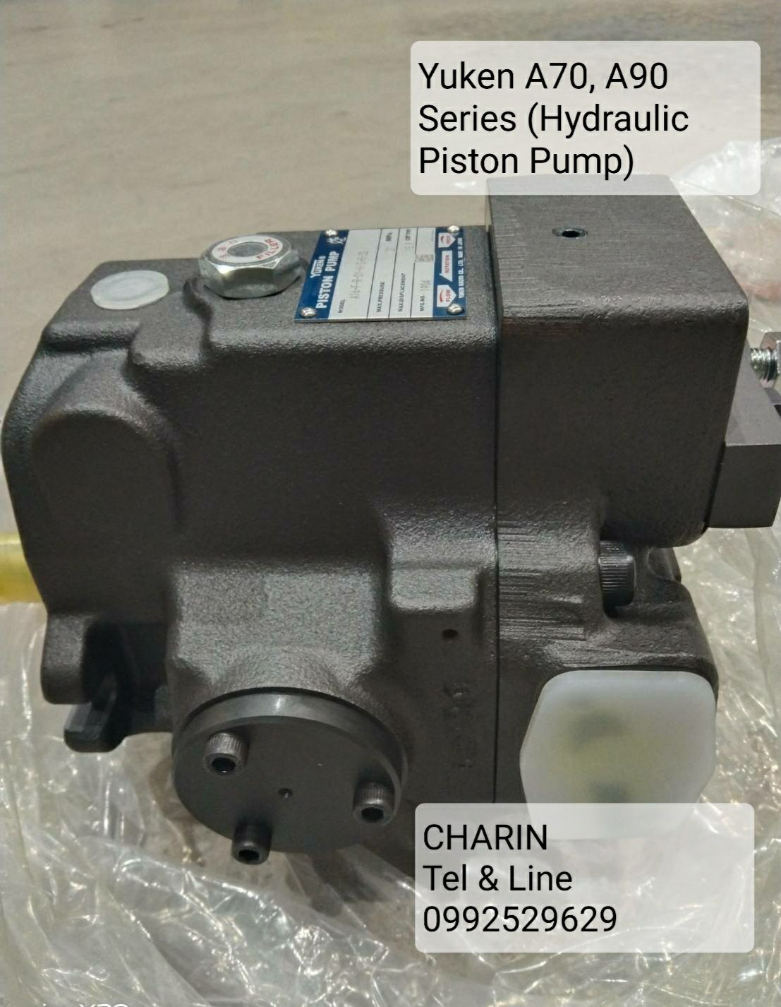 Yuken A70 / A90 (Hydraulic Piston Pump) ปั๊มไฮดรอลิค ปั๊มนิ้ว ปั๊มลูกสูบ (280บาร์)