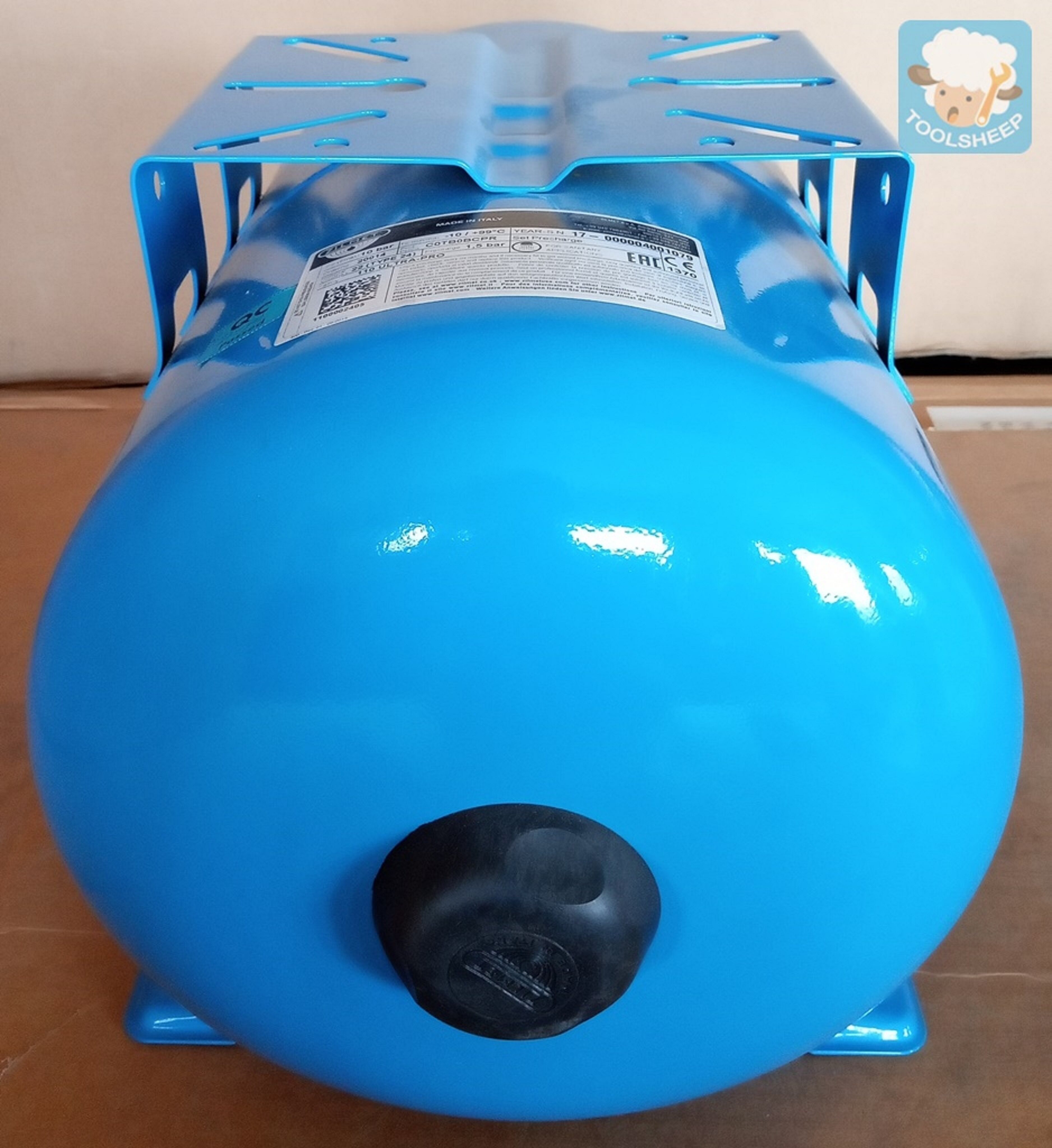 ถังแรงดัน ZILMET ขนาด 24 ลิตร (แนวนอนพร้อมขาตั้ง)