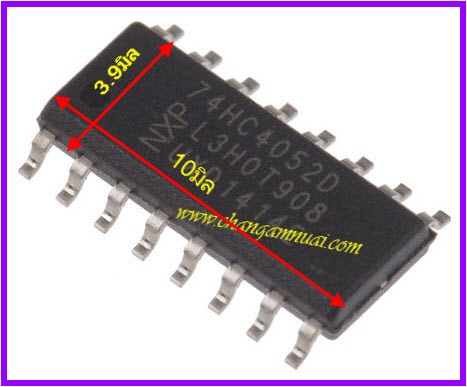 74HC4052D ไอซีแบนสวิทช์ทีวี ซัมซุง KSDA