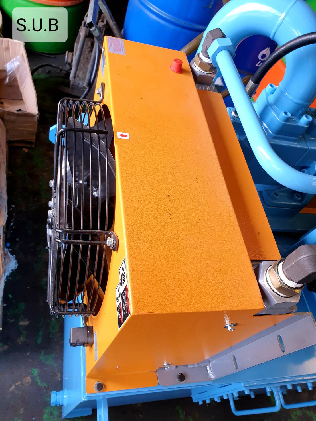 Hydraulic Oil Cooler ออยคูลเลอร์ ไฮดรอลิค ยี่ห้อ RISEN, YUKEN, TAISEI, CESKO, HIKERIS (Air Oil Cooler)