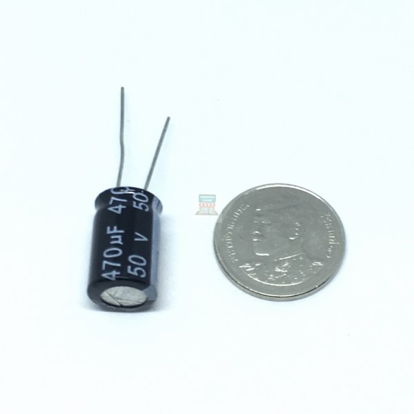 C 50V 470uF 2pcs