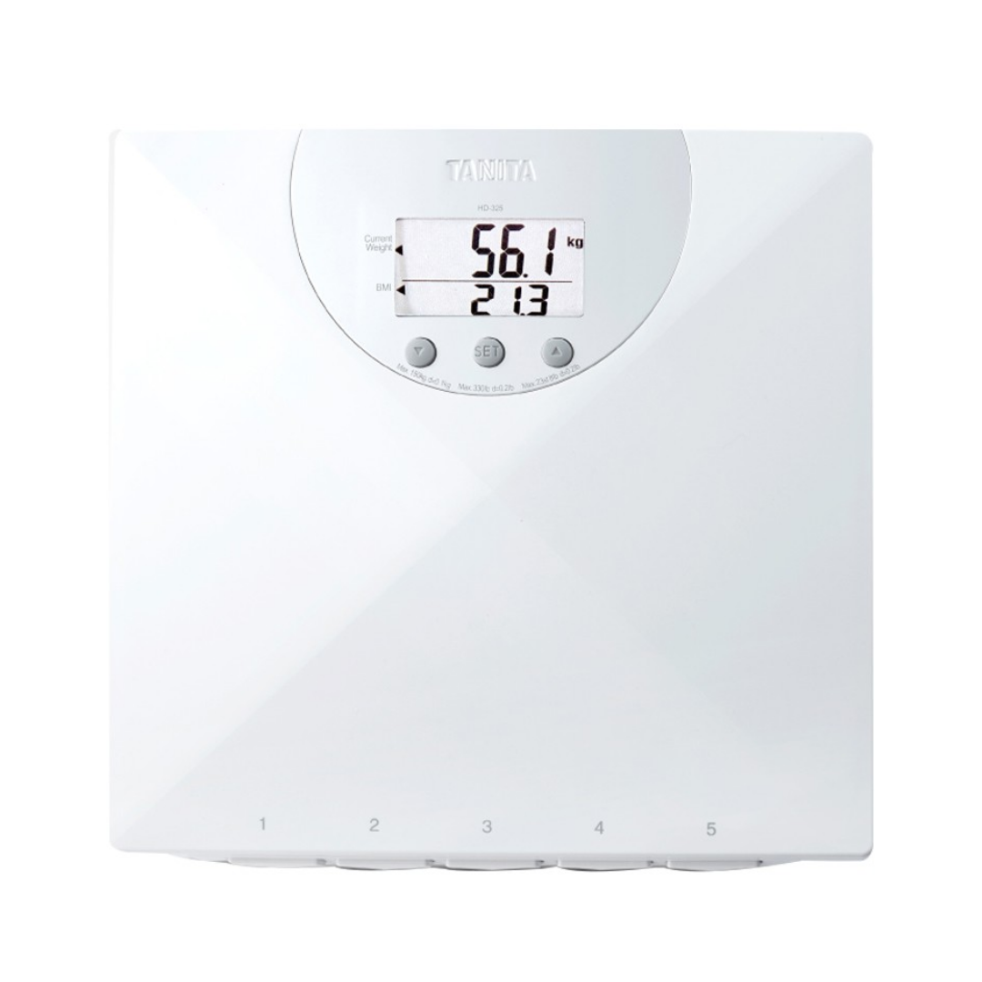 เครื่องชั่งน้ำหนักและคำนวณ BMI รุ่น HD325 ยี่ห้อ TANITA