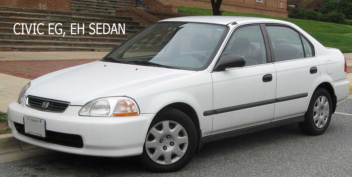 ผ้าเบรคหน้า COMPACT HONDA CIVIC EJ7 1.6 , BREEZE 3D HATCHBACK , EG, EH SEDAN