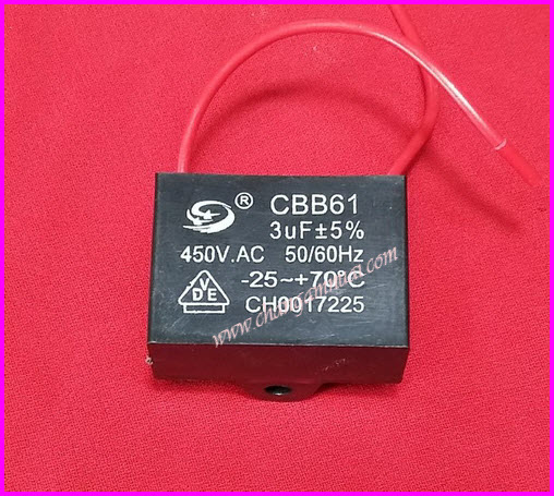 C 3uf450v คาปาซิสเตอร์พัดลม