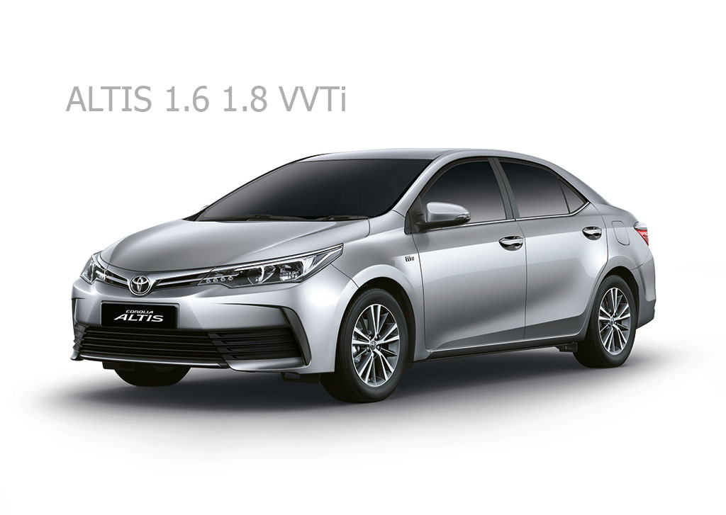ผ้าเบรก-หน้า COMPACT TOYOTA ALTIS 1.6 1.8 VVTi , ALTIS LIMO , VIOS NCP16 NCP12 , PRIUS NHW