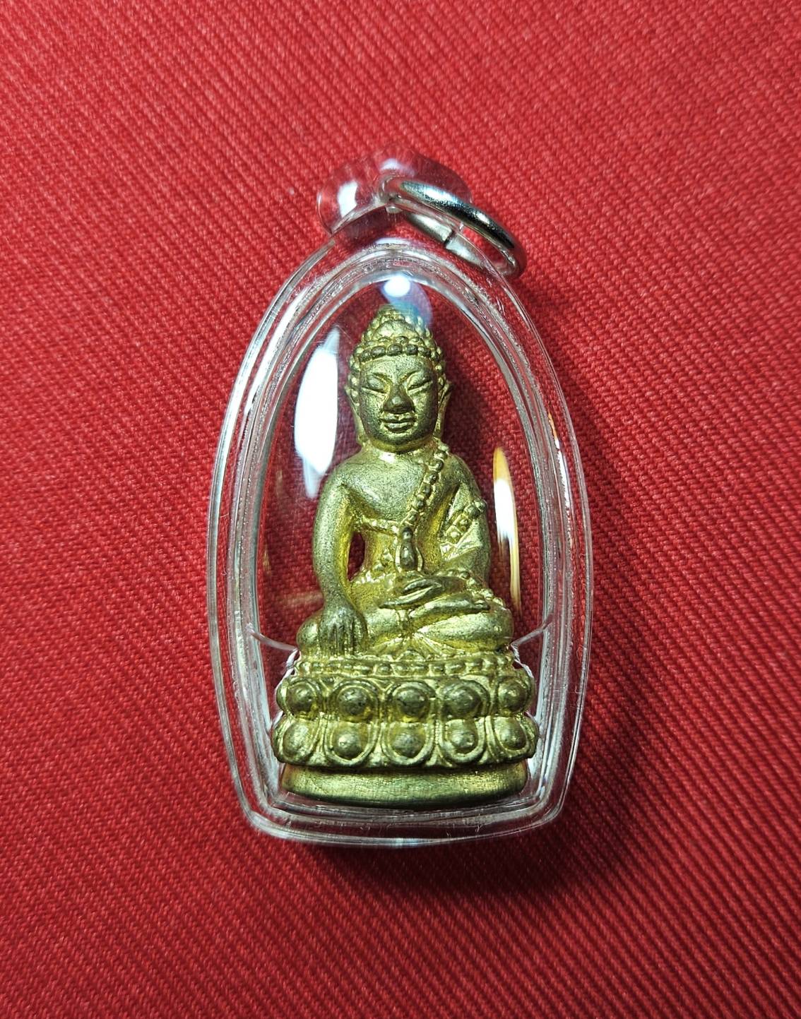 * "พระกริ่งญาณวิศิษฏ์ หลวงพ่อทอง จนฺทสิริ "ศิษย์สายเลือดธรรม ท่านพ่อลี ธมฺมธโร วัดอโศการาม จ.สมุทรปราการ) "รุ่น 2" วัดอโศการาม ต.ท้ายบ้าน อ.เมือง จ.สมุทรปราการ พ.ศ. 2548..! "เนื้อทองทิพย์" (ใต้ฐาน ของ องค์พระ ตอกโค๊ต "นะ