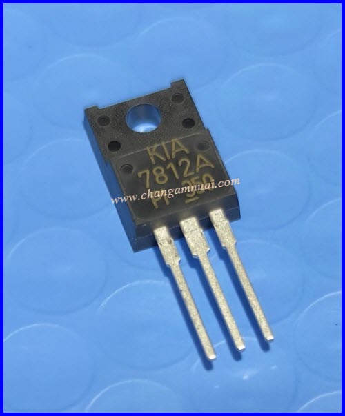 KIA7812A ไอซีRegulator 12V TO-220 ยี่ห้อ KEC