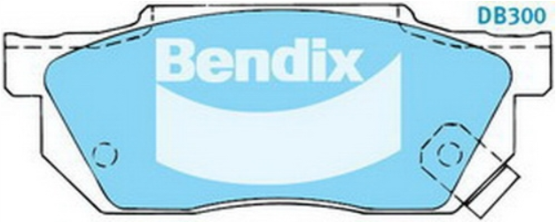 ผ้าเบรค-หน้า Honda City 1.5 1.3 / 1.5 Type Z (3A2) ปี 1997 - 2001 (Bendix GCT)