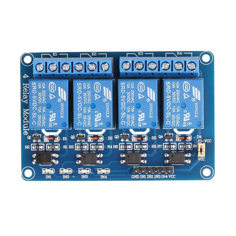 Relay 4 Channel DC 5V