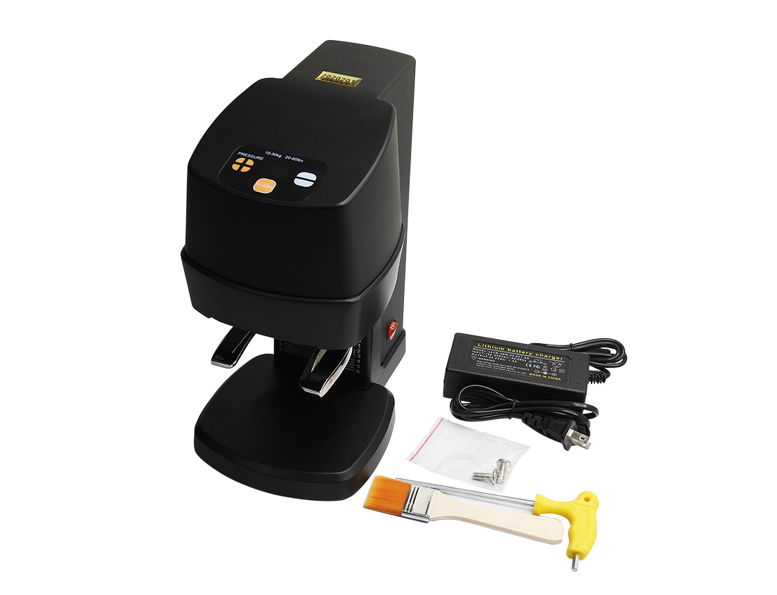 เครื่องกดกาแฟ อัตโนมัติ 110W. แทมเปอร์อัตโนมัติ 1614-197