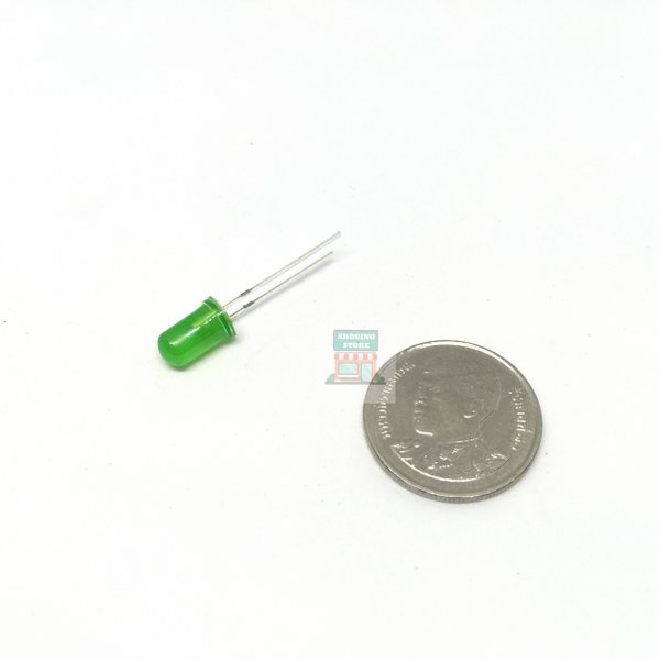 5mm LED Green 10pcs