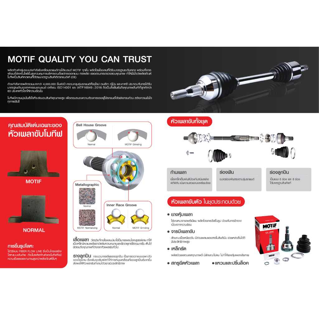 เพลาขับ ด้านขวา MAZDA3 2015-2019 SKYACTIV 2.0 AT MOTIF