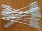 PIPETTES STRAIGHT Size 4.5 ml.Length of pipe 10.5 cm.Ovelall length 15 cm.