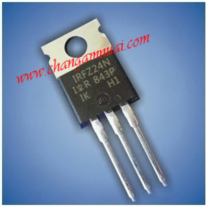 IRFZ24 IRFZ24N Mosfet N 60V 17A TO-220 แท้