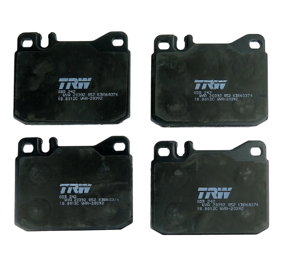ผ้าเบรค TRW ล้อหน้า BENZ E-CLASS (W123) 230E 2.3 ปี 1976-1979 COTEC (GDB242)