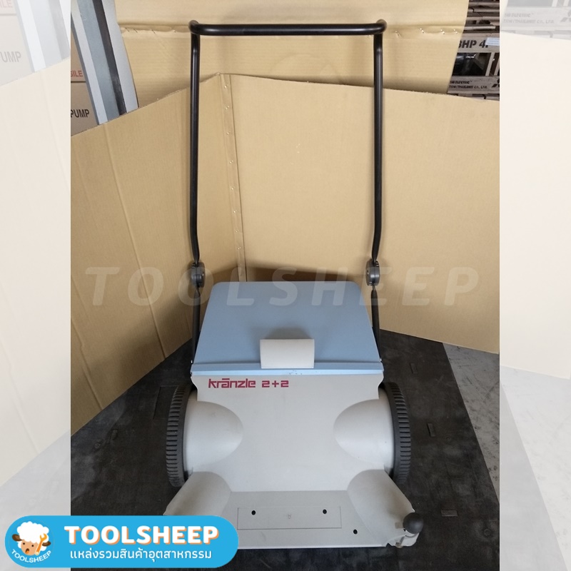 รถกวาดฝุ่นแบบเข็น KRANZLE รุ่น Power Sweeper 2+2