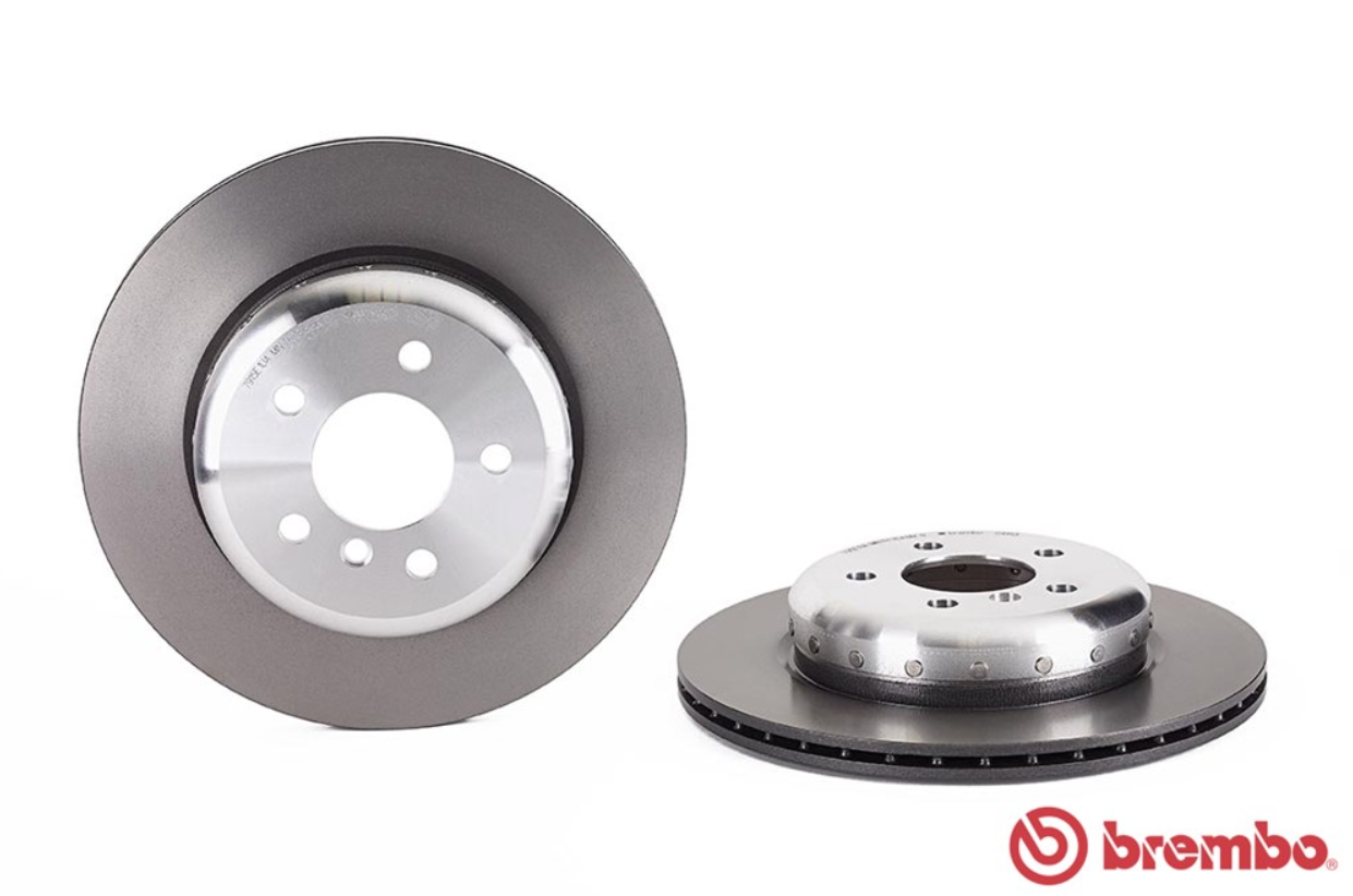 จานเบรค BMW F10/18/11 (คู่หลัง) ปี 2011 ขึ้นไป / Brembo