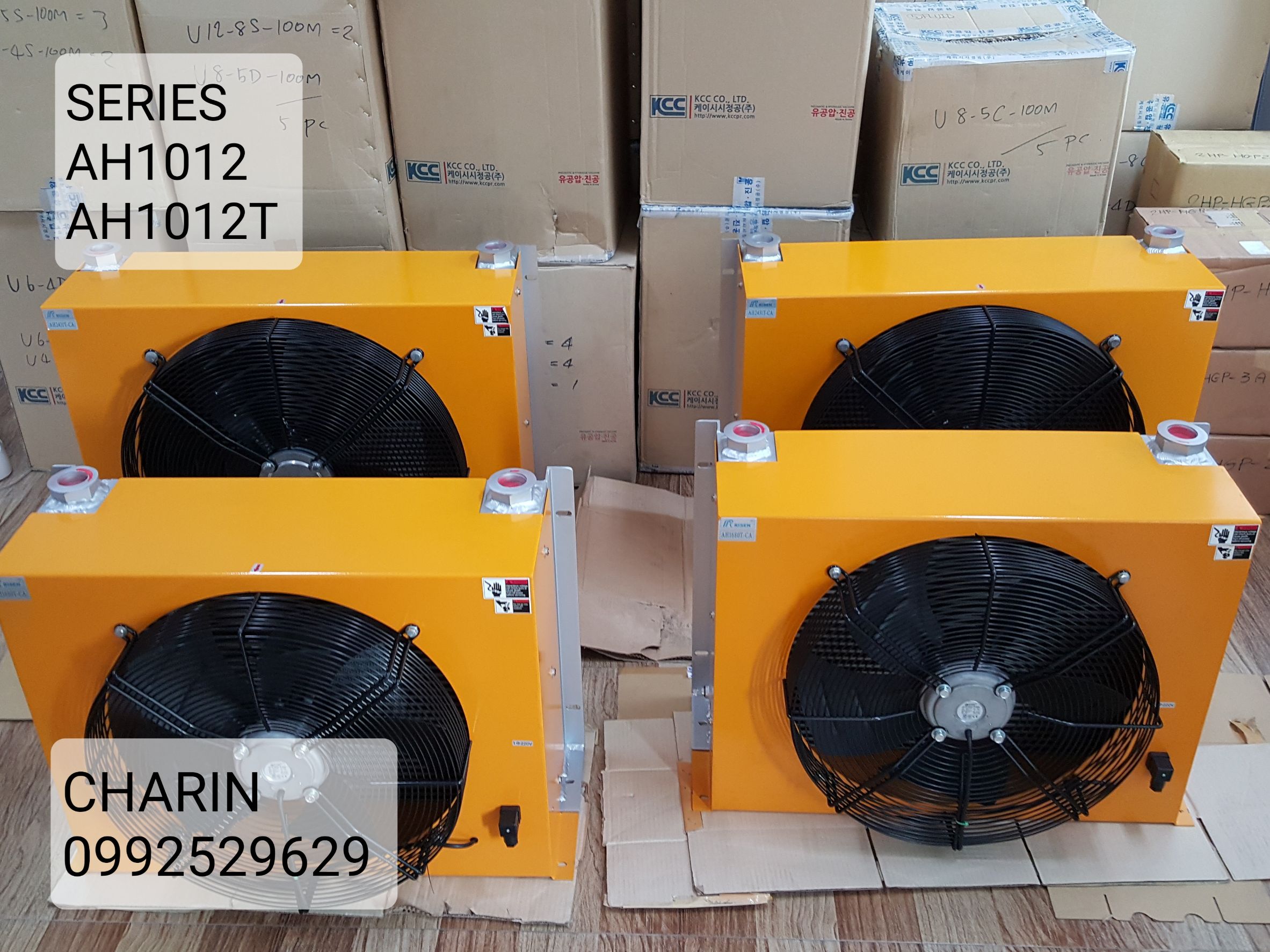 Hikeris, Risen, Coolbit AH1012T-CA, AH1012-CA, (100L) CA1, CA2, CA3, CD2 ชุดระบายความร้อน น้ำมันไฮดรอลิค