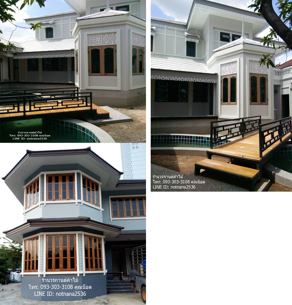 หน้าต่างไม้สัก