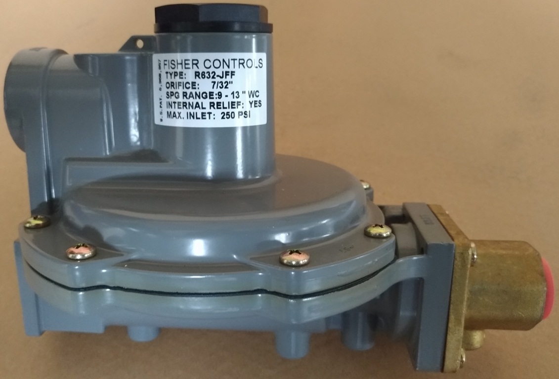 Gas Regulator - Low Pressure (2 Stage) ตัวลดแรงดันแก็ส ยี่ห้อ Fisher