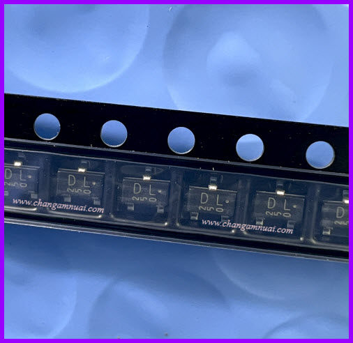 DL 2SC2713 ทรานซิสเตอร์ NPN 120V 100mA SOT-23