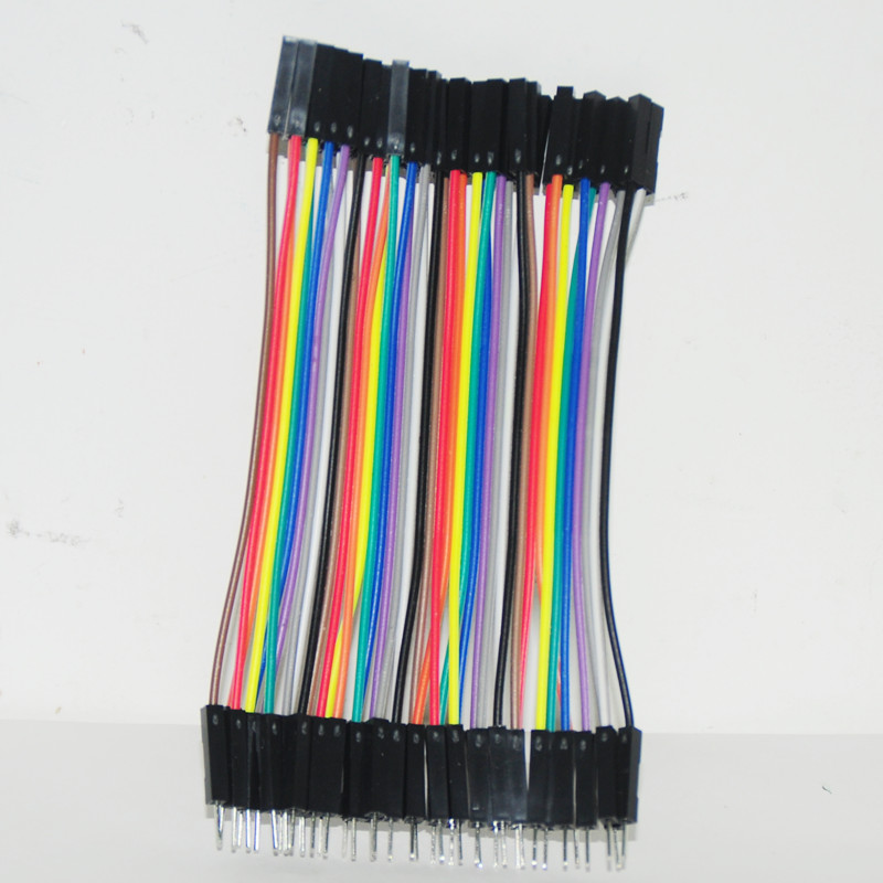 Jumper (F2M) cable wire 40pcs 10 cm 2.54mm Female to Male