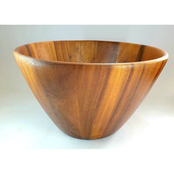 MINIWOOD ชาม โบล์ ไม้จามจุรี ขนาดโต 12 นิ้ว