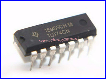 TL074CN DIP-14 ไอซี ออฟแอมป์