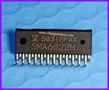 SMA6822M ไอซี Drive 3 Phase Motor 24 Pin