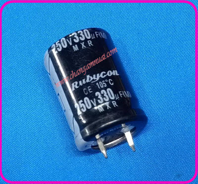 C 330uf250v ขนาด กว้าง 22 สูง 31 มิล