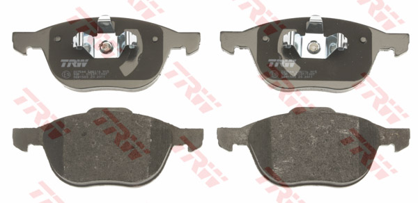 ผ้าเบรค (หน้า) Ford Focus 4,5 ประตู 1.6,1.8 และ 2.0 ปี 2005-2017 (TRW-COTEC)