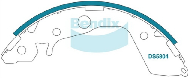 ผ้าเบรค-หลัง Honda City 1.5 i-Dsi ZX(GD8) ปี 2002 - 2007 (Bendix GCT)