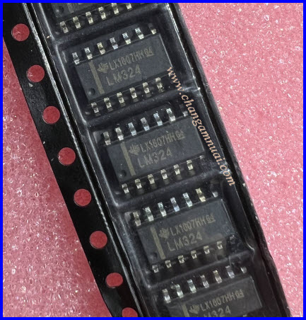 LM324 Quad Amplifiers SOP-14 ไอซีออปแอมป์