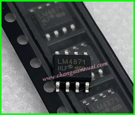 LM4871 IC ขยายเสียง SOP-8