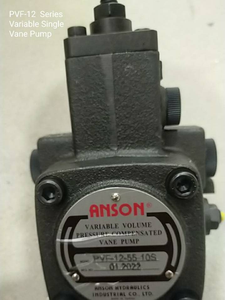 PVF-12 (Variable Vane Pump) ปั๊มใบพัดแบบปรับแรงดันได้ PVF-12-20, PVF-12-35, PVF-12-55, PVF-12-70 | Single Pumps