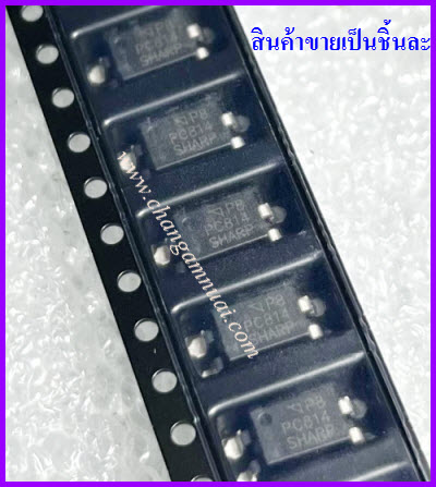PC814 EL814 SOP-4 ออฟโต้ ยี่ห้อ SHARP SMD แปะปริ้น