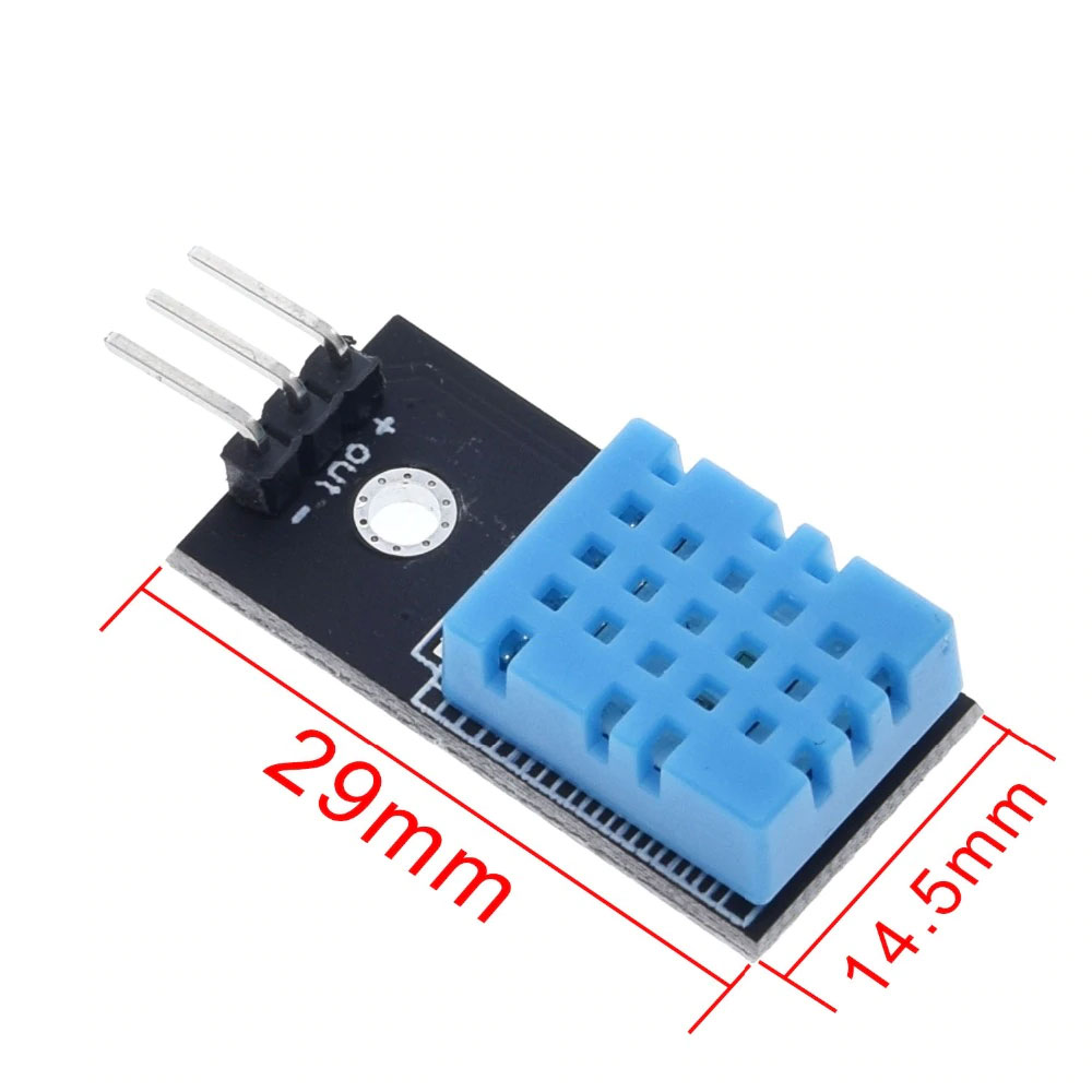 DHT11 Temperature and Humidity Sensor + PCB