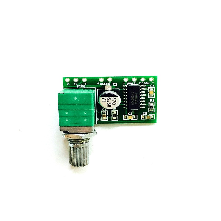 2.5-5v 2x3w PAM8403 module