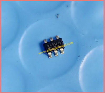 853HJ1 273J25 / 273xx 853HJ1 / 73M22 / 853xxxx / 273J05 273J34 / PR9853 IC PWM TCL 6 ขา พาสทั้งหมดคือเบอร์เดียวกัน ใช้กันได้หมด