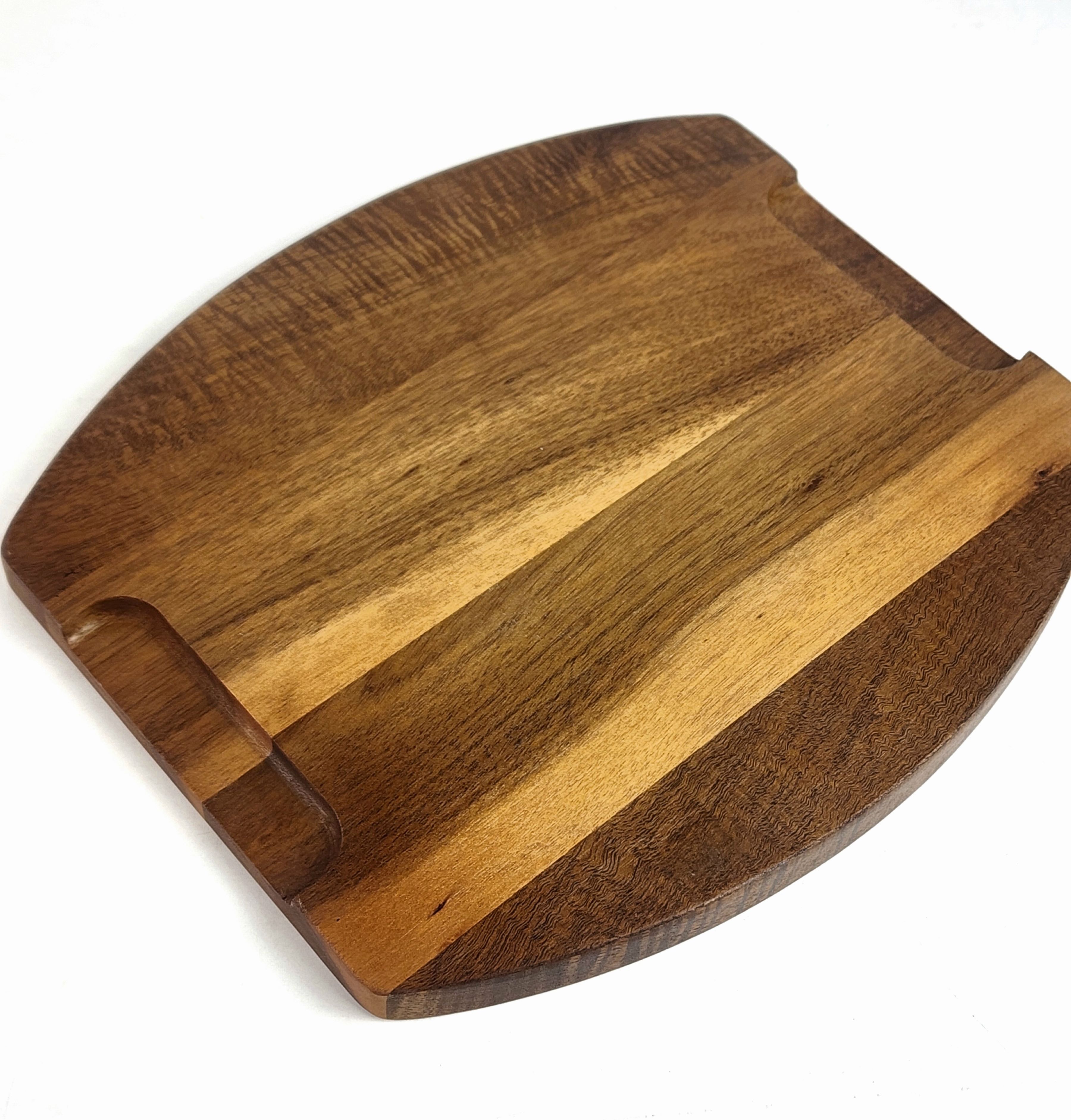 MINIWOOD จานรองกระทะ จานไม้ Wooden plate