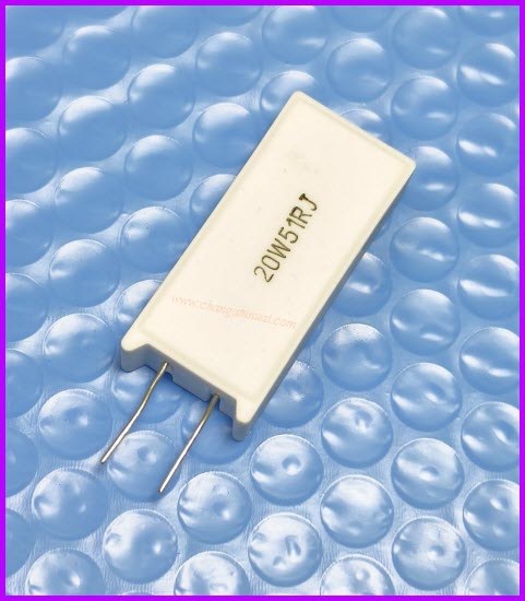 51ohm 20W R ตั้ง