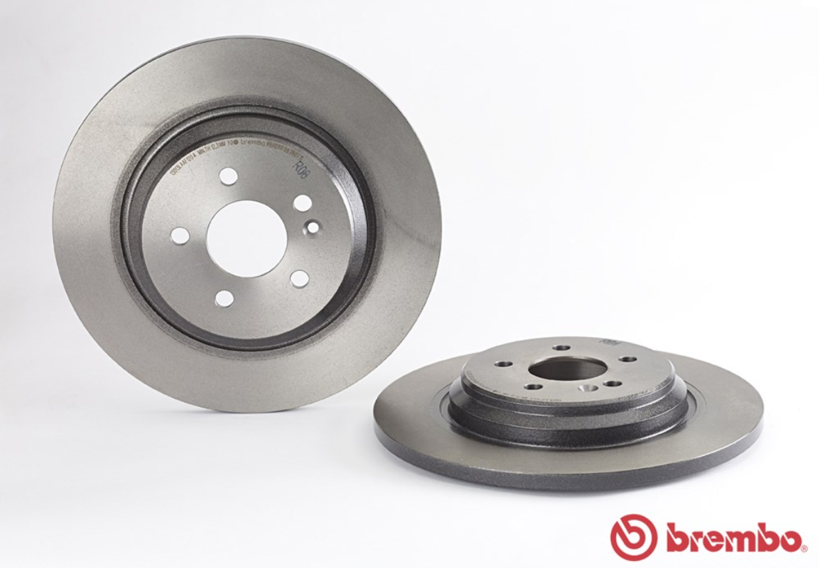 จานเบรค Mercedes-Benz ML-Class W163 350 (คู่หลัง) ปี 2005 - 2006 / Brembo