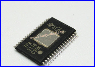 TPA3116D2 (HTSSOP32) ไอซีขยายเสียงแอมป์ Class-D 50Wx2 เกรด A
