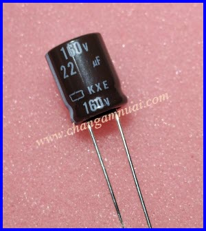 22UF160V C อิเลคโตรไลท์