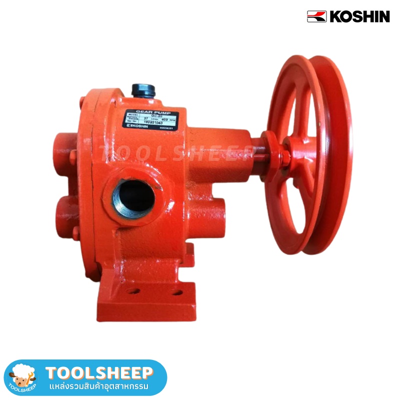 ปั๊มเฟืองเหล็กหล่อ KOSHIN รุ่น GC Series (Gear Pump)
