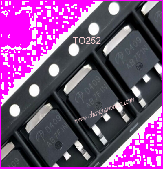 AOD409 D409 TO 252 FET P 60V 26A